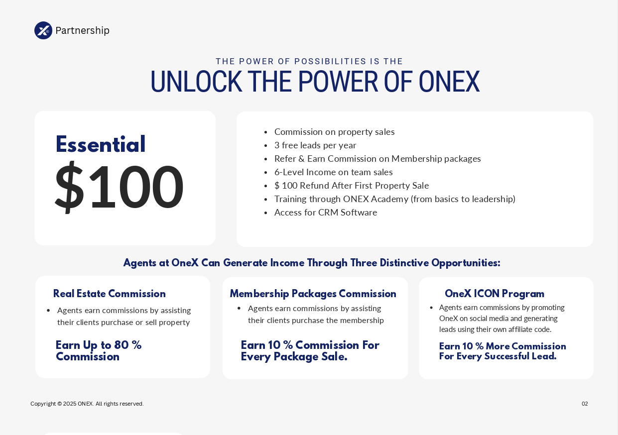 OneX Partnership